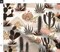 Southwestern Cacti Modern Rustic Country Western Style Down Home Cowboy Cowgirl Custom Printed Fabric by Spoonflower Various Fabrics by the Yard or Fat Quarter